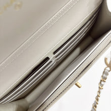 Load image into Gallery viewer, Chanel pearl wallet on chain (WOC) with gold hdw
