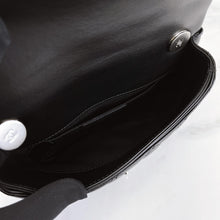 Load image into Gallery viewer, Chanel black lambskin uniform bumbag, silver hdw

