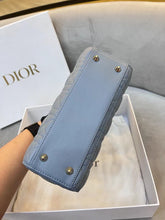 Load image into Gallery viewer, Lady Dior small enamel blue
