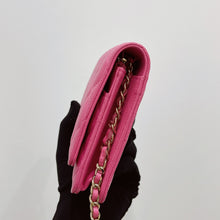 Load image into Gallery viewer, Chanel Barbie pink caviar woc, chip
