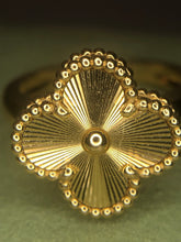 Load image into Gallery viewer, Van Cleef &amp; Arpels guilloche 18k gold ring
