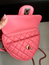 Load image into Gallery viewer, Chanel 22s CC in love lambskin large heart bag
