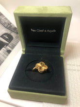 Load image into Gallery viewer, Van Cleef &amp; Arpels guilloche 18k gold ring
