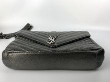 Load image into Gallery viewer, YSL gunmetal college medium with ruthenium hdw
