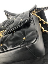 Load image into Gallery viewer, Chanel 19 small black studded lambskin
