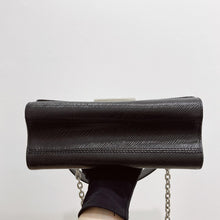 Load image into Gallery viewer, Louis Vuitton black twist MM with silver hdw
