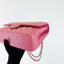 Load image into Gallery viewer, Chanel pink caviar medium classic, gold hdw 28 series
