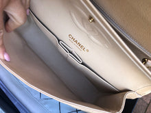 Load image into Gallery viewer, Chanel 18 series beige caviar medium classic, gold hdw
