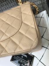 Load image into Gallery viewer, Chanel beige caviar jumbo, gold hdw
