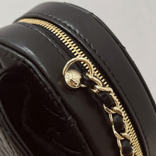 Load image into Gallery viewer, Chanel 22s CC in love lambskin large black heart bag, light gold hdw
