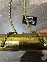 Load image into Gallery viewer, Chanel gold Egyptian mini, gold hdw
