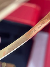 Load image into Gallery viewer, Cartier gorgeous, slim, yellow gold, love bangle, size 15
