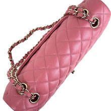 Load image into Gallery viewer, Chanel 28 series pink caviar classic flap medium, gold hdw
