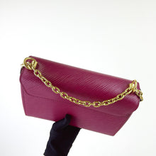 Load image into Gallery viewer, Louis Vuitton twist pm burgundy, gold hdw
