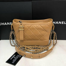 Load image into Gallery viewer, Chanel caramel small Gabrielle, mixed hdw
