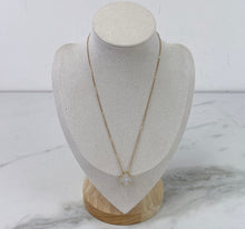 Load image into Gallery viewer, VCA Van Cleef &amp; Arpels 2012 holiday mother of pearl pendant, 18k rose gold with diamond
