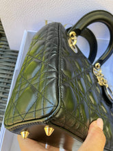 Load image into Gallery viewer, Lady Dior small black myABC, gold hdw with strap

