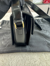 Load image into Gallery viewer, Celine black triomphe medium with gold hdw
