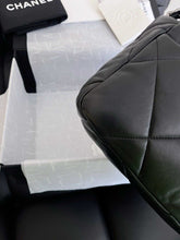 Load image into Gallery viewer, Chanel small black lambskin 19, with mixed gold hdw
