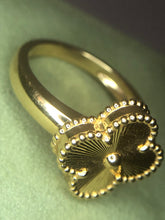 Load image into Gallery viewer, Van Cleef &amp; Arpels guilloche 18k gold ring
