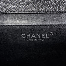 Load image into Gallery viewer, Chanel black caviar timeless clutch, silver hdw, 18 series
