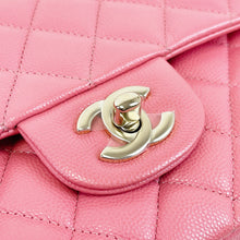 Load image into Gallery viewer, Chanel pink caviar medium classic, gold hdw 28 series
