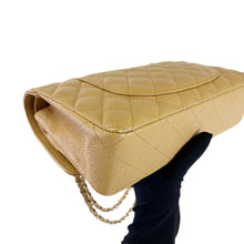 Load image into Gallery viewer, Chanel dark beige vintage medium classic flap, 24k gold hdw
