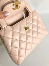 Load image into Gallery viewer, Chanel Kelly light pink, with aged gold hdw
