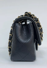 Load image into Gallery viewer, Chanel rare black caviar mini, gold hdw 24 series
