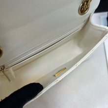 Load image into Gallery viewer, Chanel reissue 224 mini white with gold hdw
