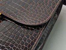 Load image into Gallery viewer, Hermes Vintage Constance 23, brown crocodile
