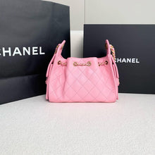 Load image into Gallery viewer, Chanel 25 mini pink caviar, gold hdw
