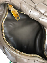 Load image into Gallery viewer, Bottega Venetta mini Jodie in taupe grey
