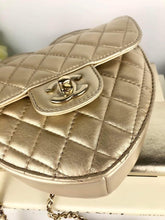Load image into Gallery viewer, Chanel 22s CC in love lambskin large heart bag
