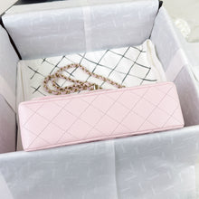 Load image into Gallery viewer, Chanel small 22s pink caviar classic flap, light gold hdw
