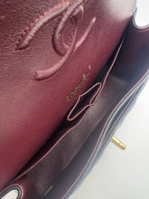 Load image into Gallery viewer, Chanel black caviar small classic flap, gold hdw
