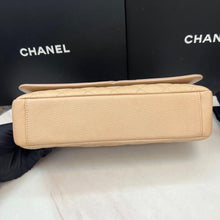 Load image into Gallery viewer, Chanel beige caviar filigree medium, gold hdw
