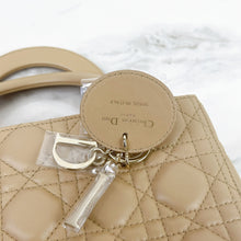 Load image into Gallery viewer, Lady Dior beige medium lambskin, gold hdw
