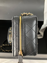 Load image into Gallery viewer, Chanel black lambskin Coco Click bag with light gold hdw
