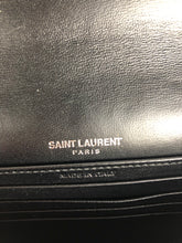 Load image into Gallery viewer, Ysl Saint Laurent woc, wallet on chain, gold/bronze snakeskin with gold hdw
