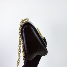 Load image into Gallery viewer, Louis Vuitton black twist pm, gold hdw
