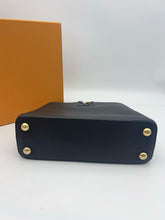Load image into Gallery viewer, Louis Vuitton black capucines BB in taurillon leather  With gold hdw
