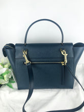 Load image into Gallery viewer, Celine Teal blue micro belt bag, gold hdw
