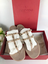 Load image into Gallery viewer, Valentino Rockstud jelly thong sandals 41 (fit 10 us)
