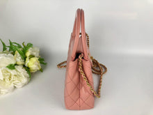 Load image into Gallery viewer, Chanel 23k nude pink calfskin Nano Kelly (larger size), gold hdw
