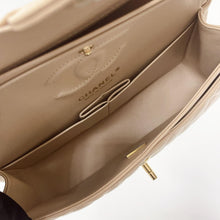 Load image into Gallery viewer, Chanel beige caviar small classic flap gold hdw, 2024
