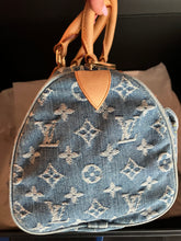 Load image into Gallery viewer, Louis Vuitton Neo 2005 denim speedy, collectors item
