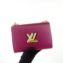 Load image into Gallery viewer, Louis Vuitton twist pm burgundy, gold hdw

