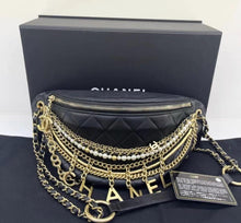 Load image into Gallery viewer, Chanel 28 series belt bag with pearl strap
