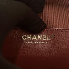 Load image into Gallery viewer, Chanel 22s CC in love lambskin large black heart bag, light gold hdw
